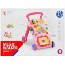 Hodalica multifunkcionalna muzička igračka roze