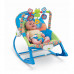 Njihalica i stolicica za bebe plava