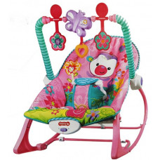 Njihalica stolicica za bebe roze 1