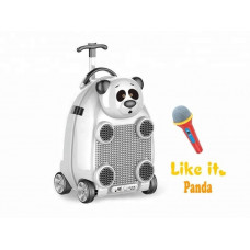 Dečiji kofer sa mikrofonom I daljinskim upravljacem - Panda